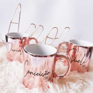 Caneca Rose - Cria Art