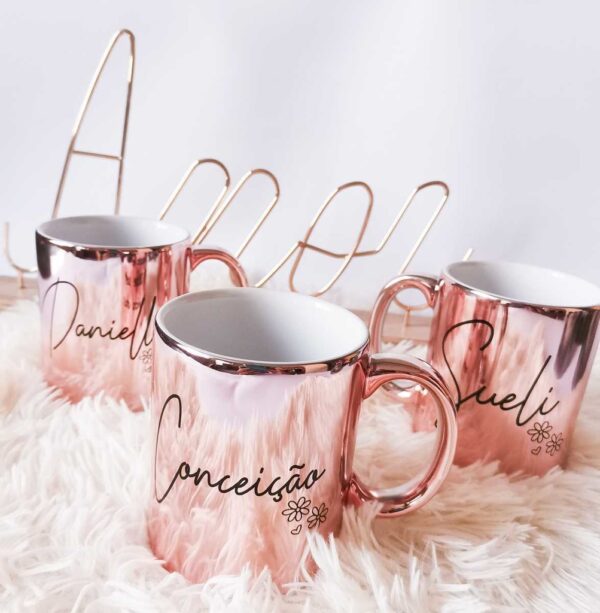 Caneca Rose - Cria Art