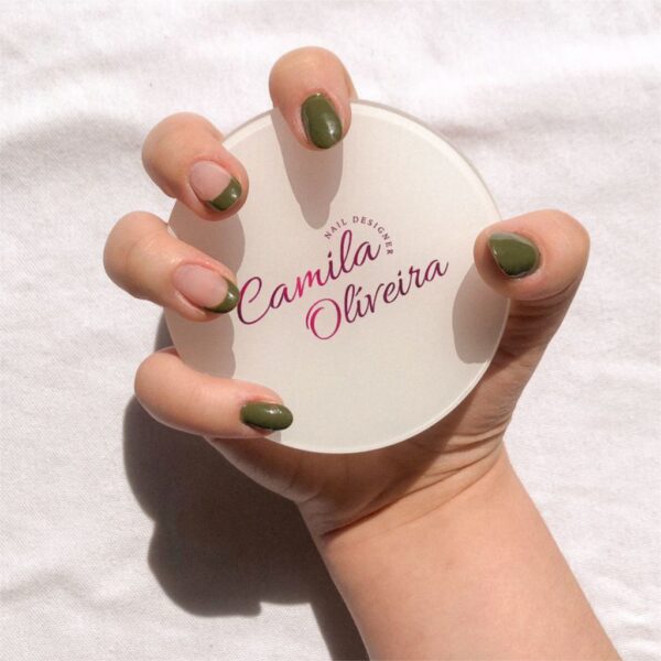 Placa p/ Fotos Manicure