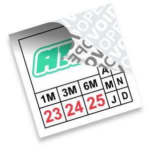 Lacre Void Branco Quadrado