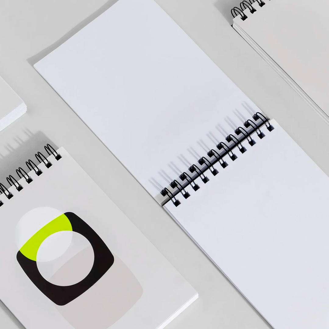 Bloco de Notas c/ Capa e Wire-o